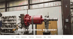 Desktop Screenshot of beaverelectrical.com