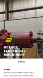 Mobile Screenshot of beaverelectrical.com