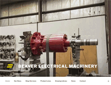 Tablet Screenshot of beaverelectrical.com